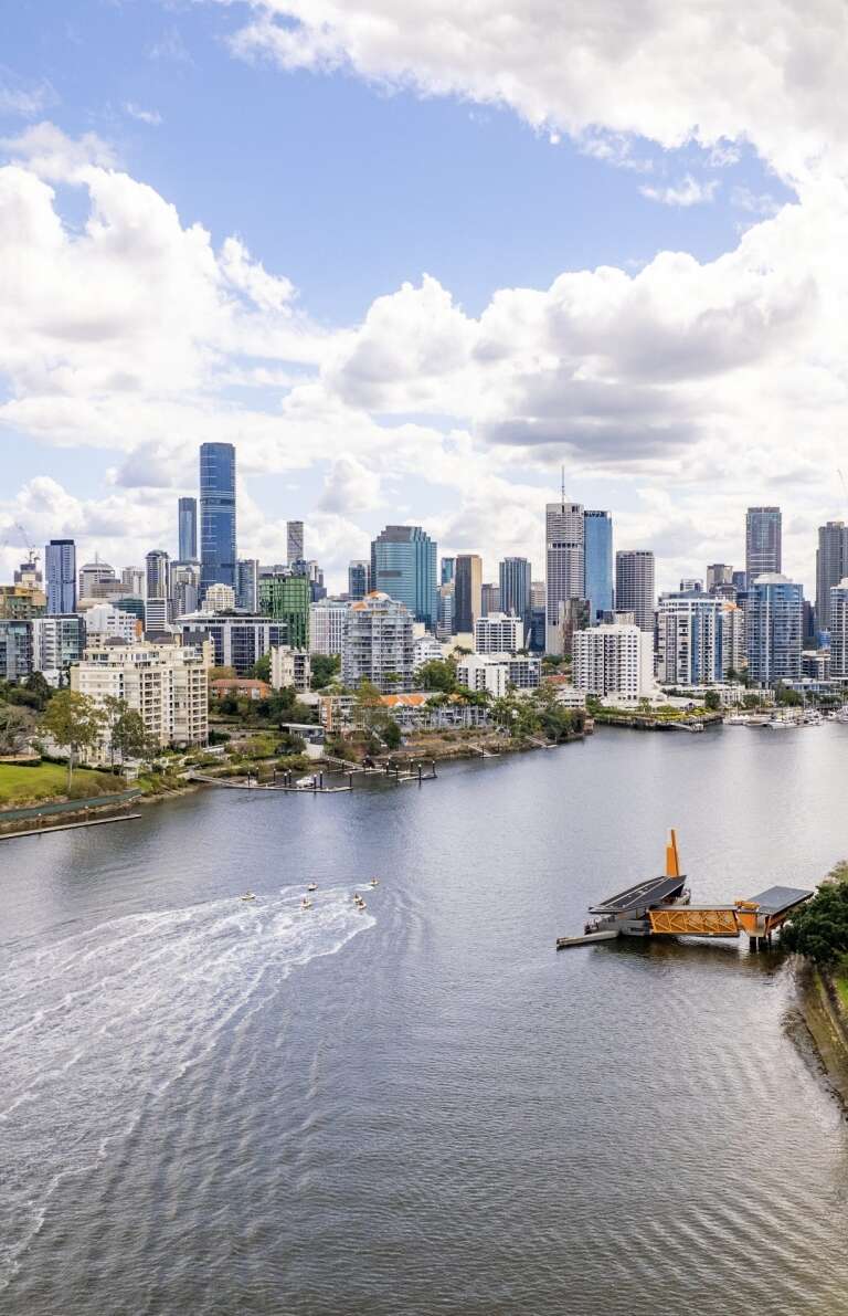 Brisbane River, Brisbane, QLD © Tourism Australia