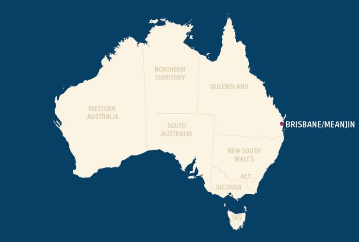 Infrastructure developments are occurring across Australia. Here is a map view of the destinations that focus on infrastructure as a key industry sector.