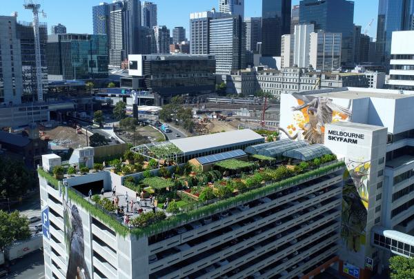Skyfarm Melbourne, Victoria © Skyfarm