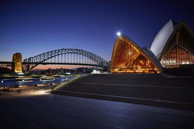 Bennelong Restaurant at the Sydney Opera House, Sydney, NSW © Brett Stevens 2015 All Rights Reserved