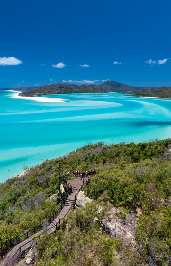 Hill Inlet, The Whitsundays, Queensland © Tourism and Events Queensland