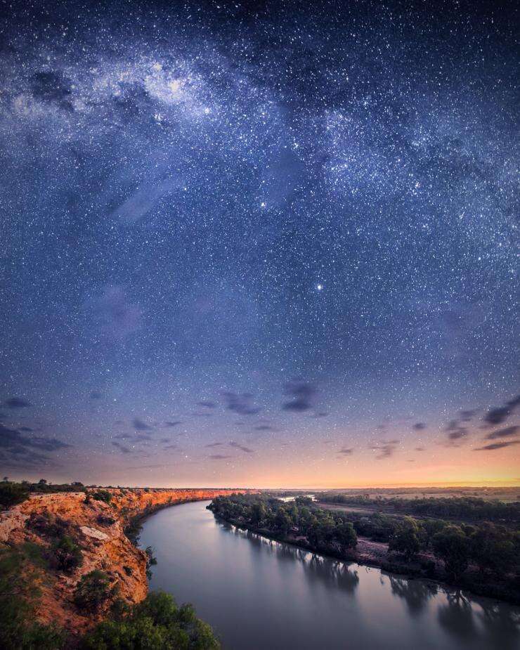 Stars at Murray River, SA © Ben Goode