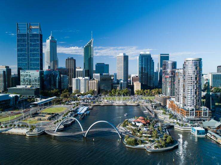 Elizabeth Quay, Perth, WA © Tourism Australia