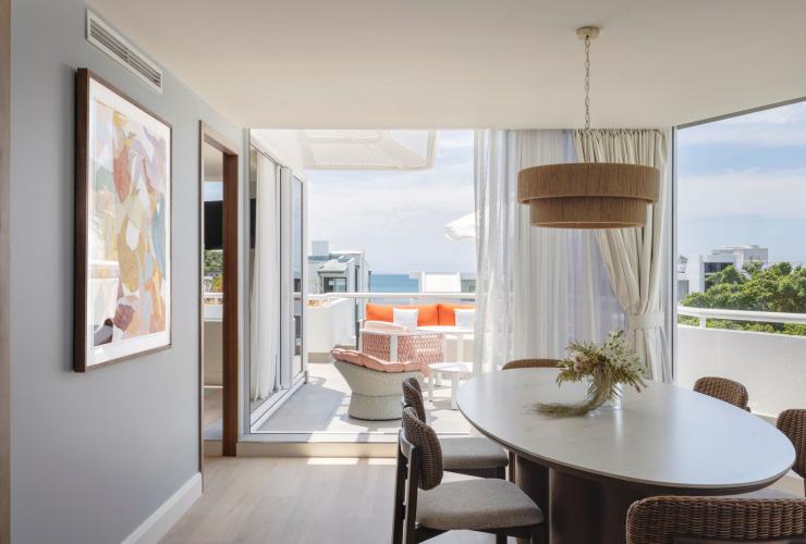 The view over the ocean from the Prestige Suite on the Elysium floor, Elysium Noosa, Noosa, Queensland © Elysium Noosa