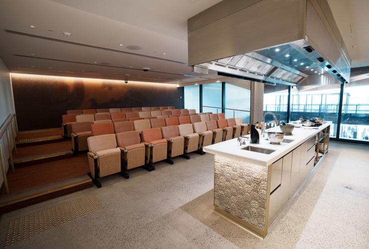 The auditorium for lectures and demonstrations for cooking classes, Sydney, New South Wales © Sydney Fish Market