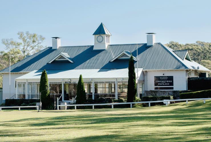 A  view of the Cricketer’s Pavillion at Wandin Valley Estate, Hunter Valley, New South Wales © Doltone House