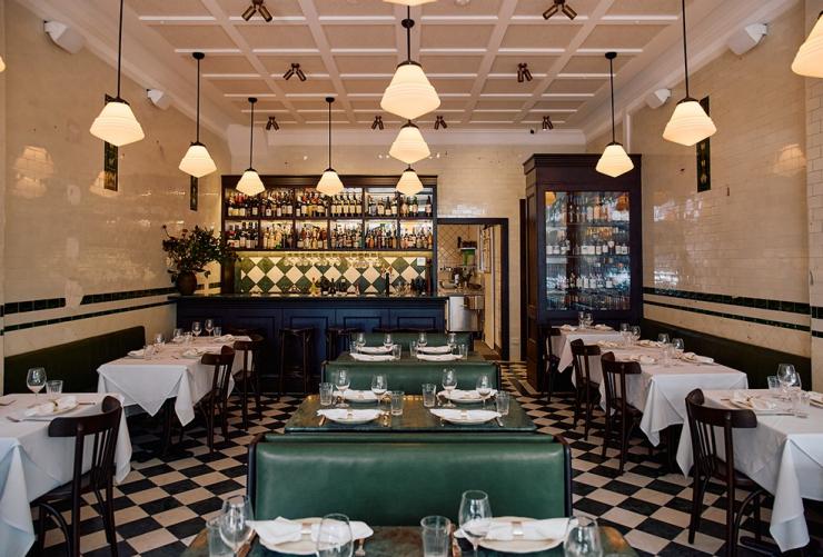 Looking into Osteria Mucca with the bar in view, Sydney, New South Wales © Osteria Mucca