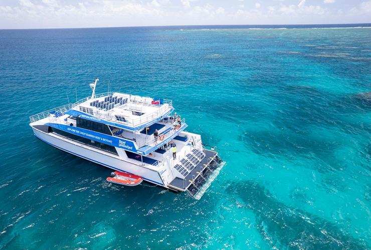 Aquarius II on the water, Cairns, Queensland © Aquarius II