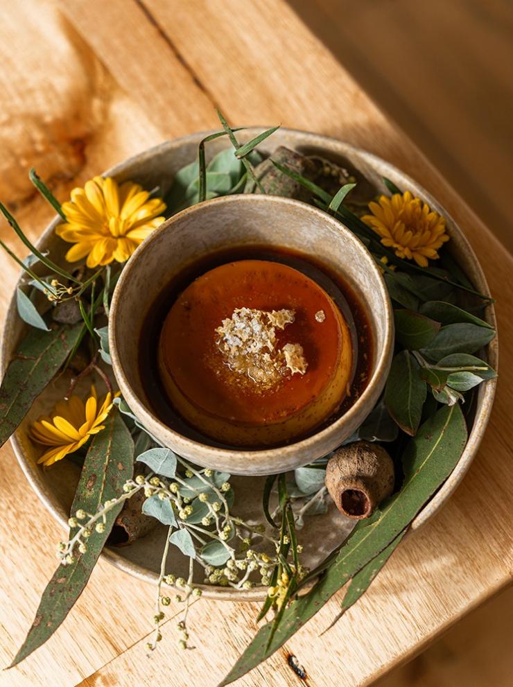 Creme Broulee at Ondeen in the Adelaide Hills, South Australia © Ondeen