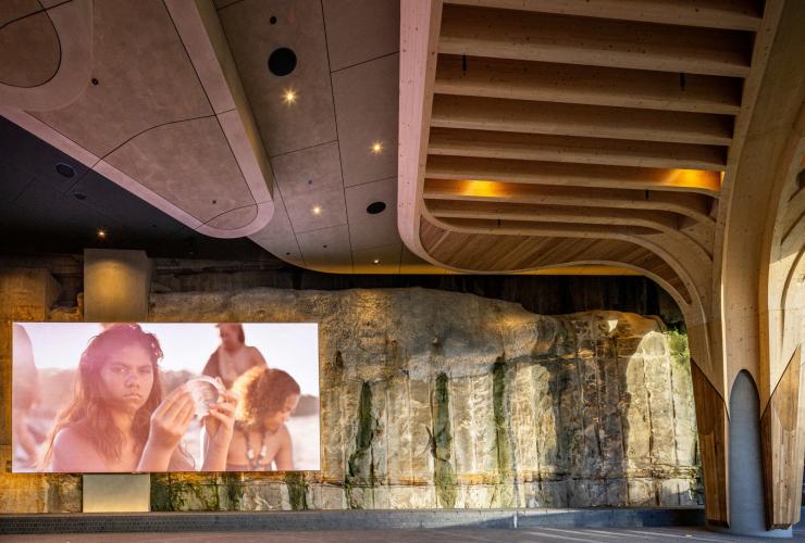The First Nations display in the dedicated space in The Cutaway © ICC Sydney