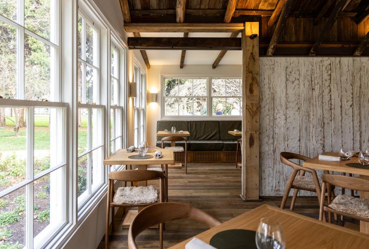 The main dining room looking toward a semi-private space © Kitti Gould