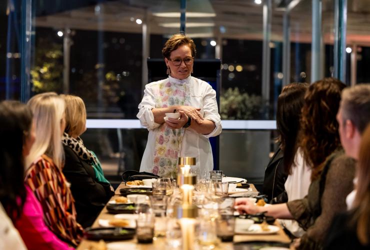 Warrakiri Dining Experience with chef Sharon Winsor, Art Gallery of NSW. © Ken Leanfore