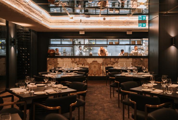 The restaurant at Blackbird Dining and Events. © Arianna Leggeiro