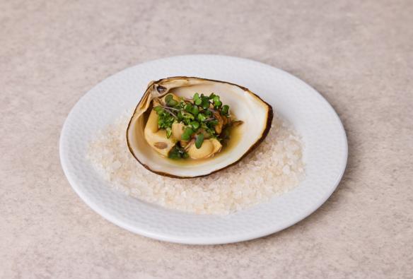 Close up of a seafood dish inspired by Aboriginal and Torres Strait Islander traditions of culture and community, now on offer at the Cairns Convention Centre. © Cairns Convention Centre